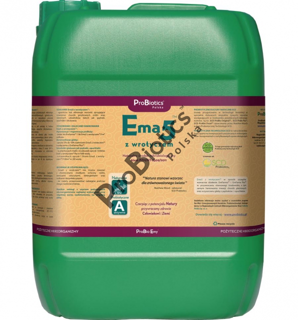 Ema5 z wrotyczem - kanister 10 litrów Ema5 z wrotyczem - kanister 10 litrów