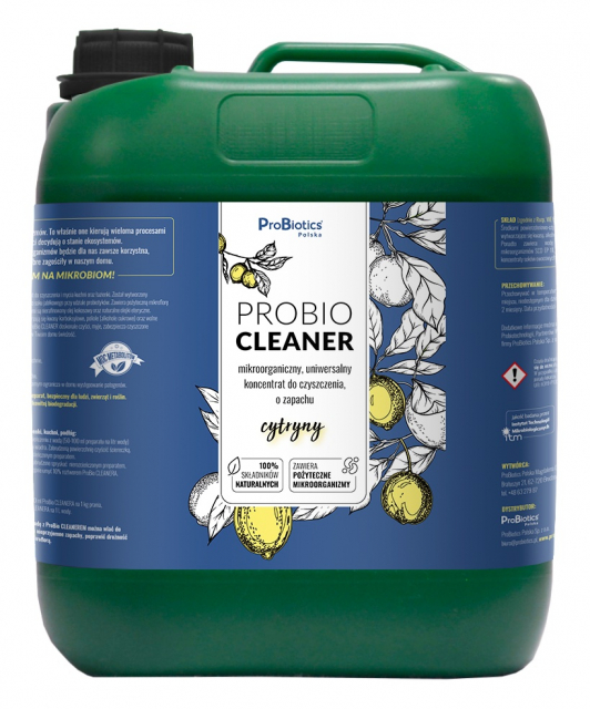 ProBio Cleaner (cytrynowy zapach) - 5L ProBio Cleaner (cytrynowy zapach) - 5L